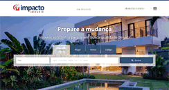 Desktop Screenshot of imobiliariaimpacto.com.br